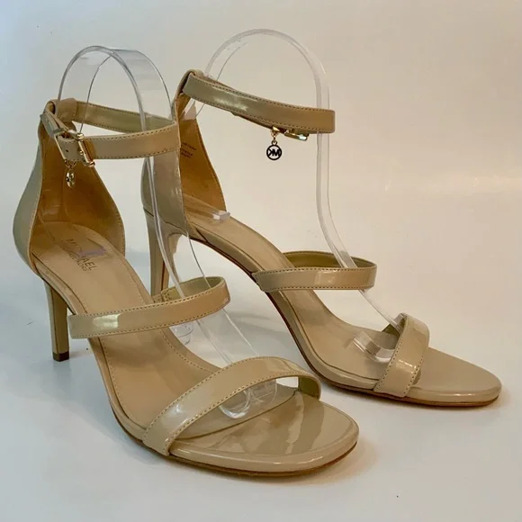 MICHAEL Michael Kors ‘Koda’ Nude Strappy Heels - Picture 7 of 16